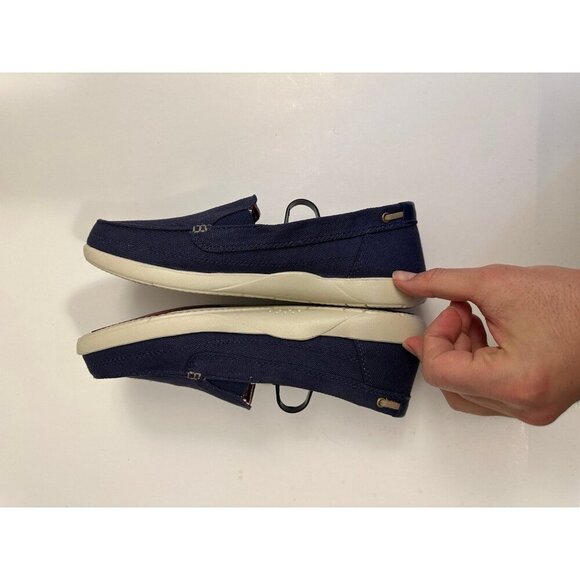 Crocs 'NWOT' Walu Canvas Loafer Women's Size 9.0 - Picture 6 of 12